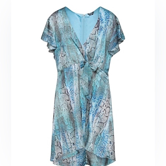 Guess by Marciano Dresses & Skirts - Marciano Guess Snakeskin Faux Wrap Dress EUC Medium